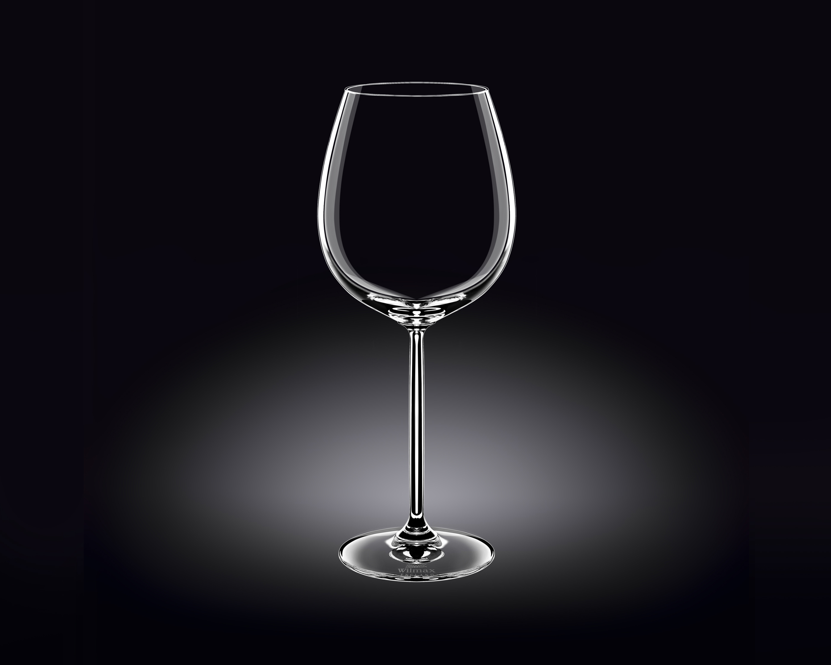 Набор бокалов для вина WILMAX Cristalline 2шт 480мл инд. уп.