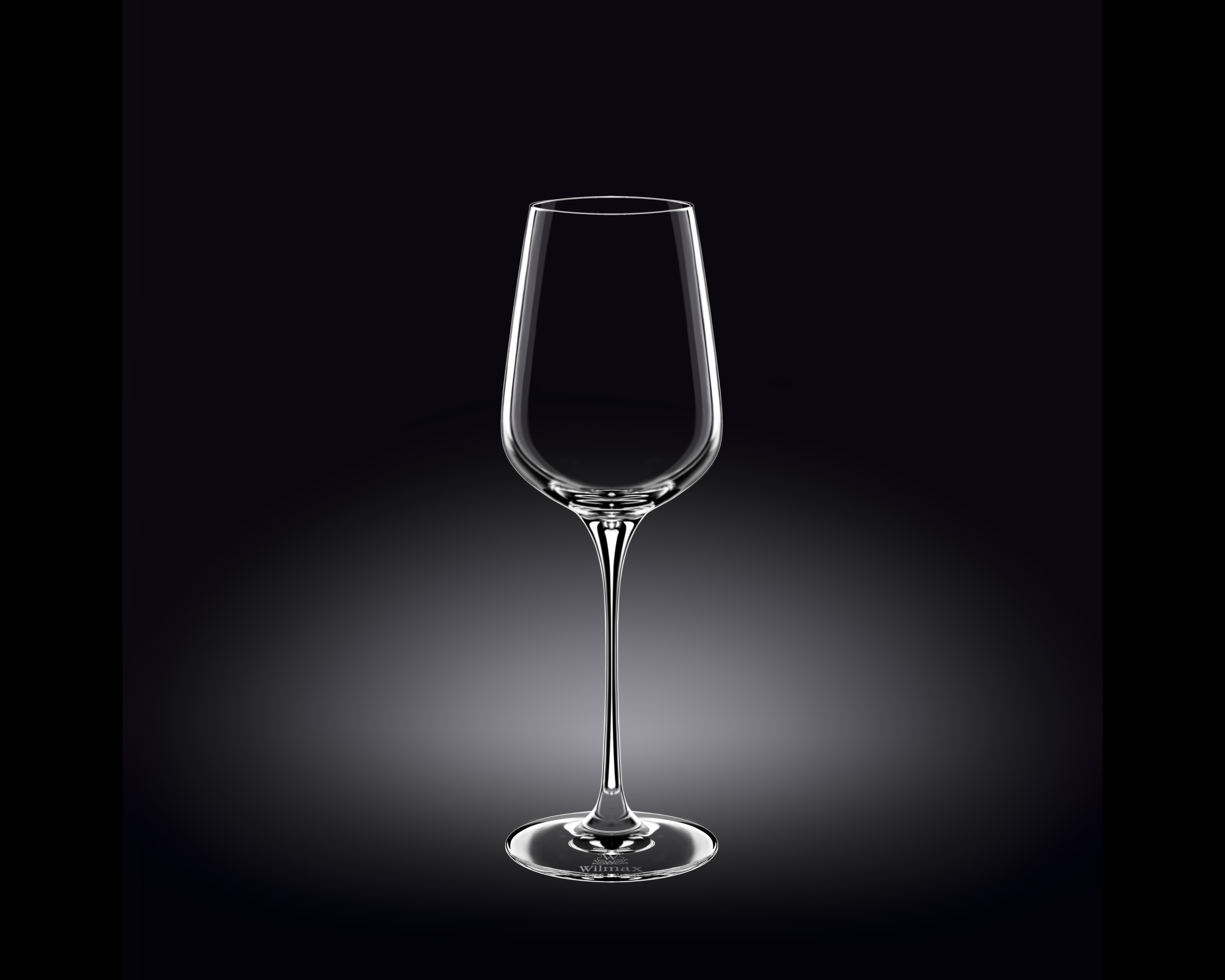 Набор бокалов для вина WILMAX Cristalline 2шт 430мл цв. уп.