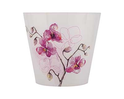 Горшок для цветов INGREEN London Orchid Deco D160мм 1,6л