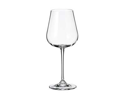 Набор бокалов для вина CRYSTALITE BOHEMIA Ardea/Amundsen 450мл 6шт