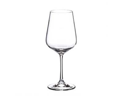 Набор бокалов для вина CRYSTALITE BOHEMIA Strix/Dora 450мл 1/6шт