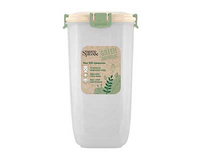 Контейнер для продуктов SUGAR&SPICEI Green Republic 1,7л герметичный высокий лен