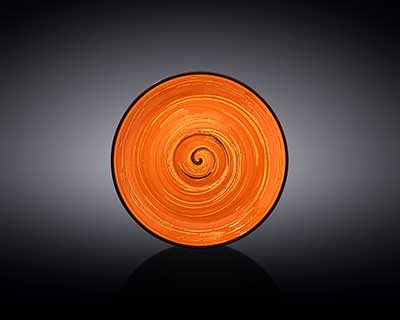 Блюдце WILMAX Spiral 15 см оранжевое