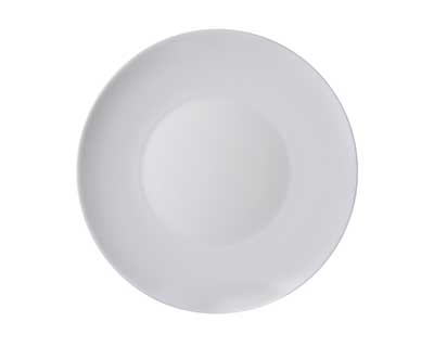 Тарелка обеденная ROYAL GARDEN Round White 25см