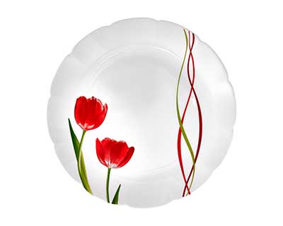 Тарелка десертная ROYAL GARDEN Modern Poppy M 19,5 cм,.